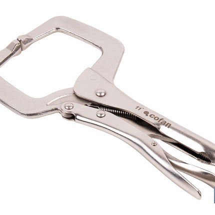 Tenaza grip Cofan con mordazas en C · Foto del fabricante