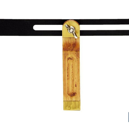 Escuadra biselada regulable | Medidas: 250 mm | Mango de madera | Hoja de acero inoxidable