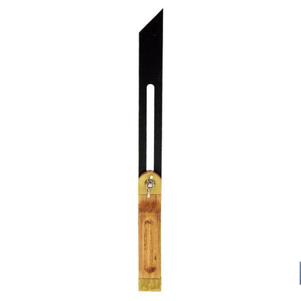 Escuadra biselada regulable | Medidas: 250 mm | Mango de madera | Hoja de acero inoxidable