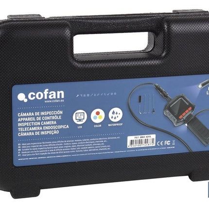 Cámara de inspección con TFT-LCD en color | Medida pantalla de 2,31 TFT LCD | Longitud de cable: 98 cm