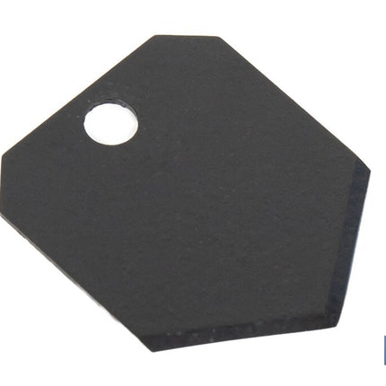 Recambio de cuchilla para tijeras cortamangueras | Material: acero inoxidable | Recubrimiento PTFE | Medidas: 25 x 20 x 1 mm