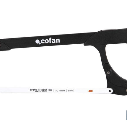 Arco de sierra | Tensión ajustable de metal | Medidas: 12 (300 mm) | 24 TPI