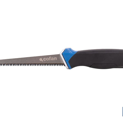 Serrucho para pladur y escayola con hoja de acero SK5 | Mango ergonómico y punta afilada | Corte preciso y rápido en yeso, cartón y escayola