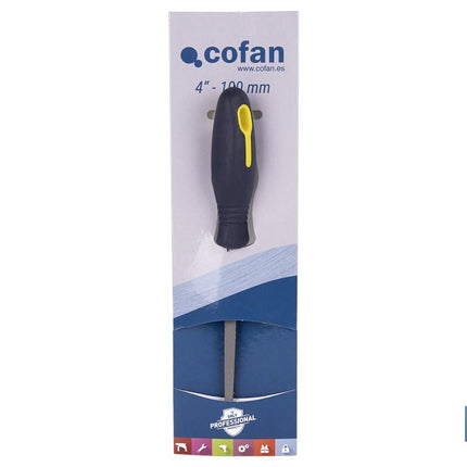 Lima triangular delgada Cofan · Foto del fabricante