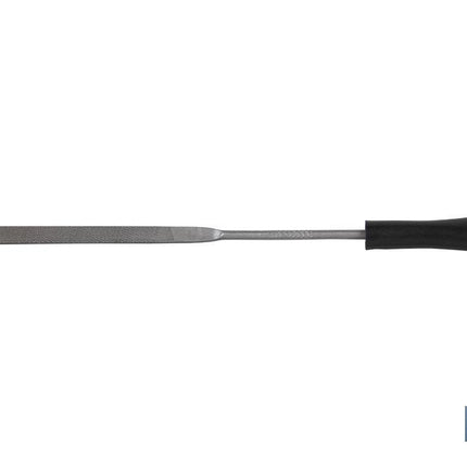 Lima de aguja plana paralela | Longitud: 6 y grano: 13 | Mango fabricado en goma | Modelo fina