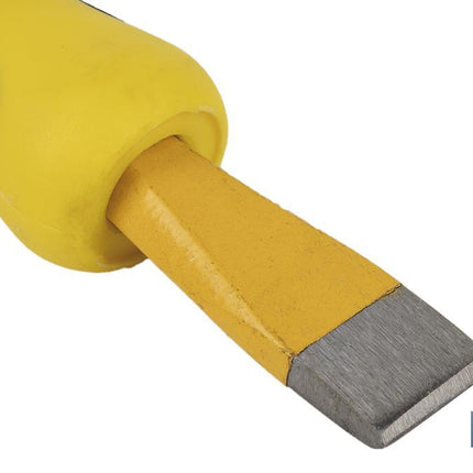 Cincel hexagonal · Con mango protector Cofan · Foto del fabricante