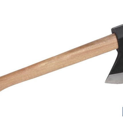 Hacha vizcaína con mango de madera Cofan