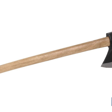 Hacha vizcaína con mango de madera Cofan