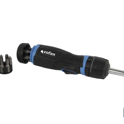 Set destornillador carraca en T | Contenido de 19 pcs | Modelo converter de 5:1 velocidad