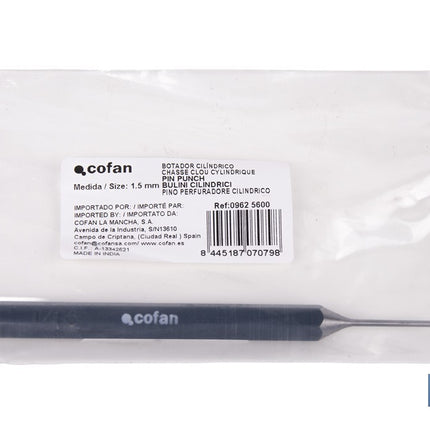 Botador cilíndrico para profesionales Cofan · Foto del fabricante