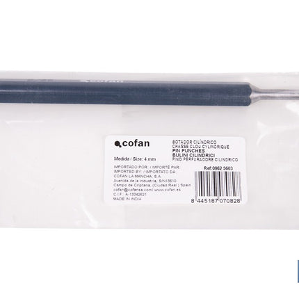 Botador cilíndrico para profesionales Cofan · Foto del fabricante