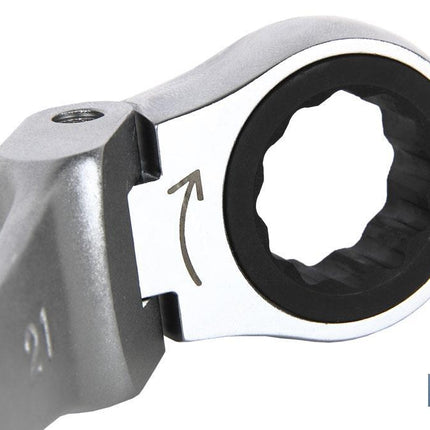 Llave combinada articulada en 180° de carraca Cofan · Foto del fabricante