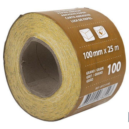 Rollo Lija Papel "Amarillo" Cofan · Foto del fabricante