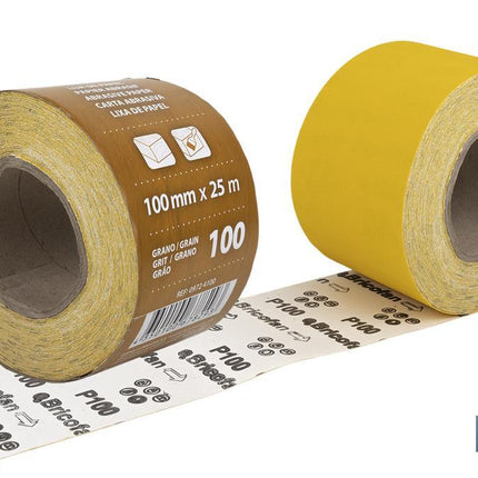 Rollo Lija Papel "Amarillo" Cofan · Foto del fabricante