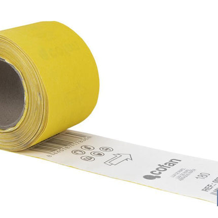 Rollo Lija Papel Amarillo Cofan