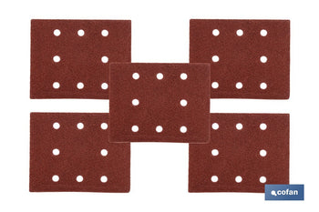 Pack de 5 hojas de lija para lijadora orbital Cofan · Imagen de la familia