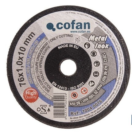 Discos Extrafinos para Acero INOX Cofan · Imagen de la familia