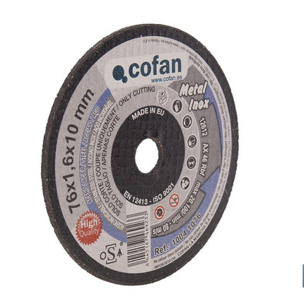Discos Extrafinos para Acero INOX Cofan · Foto del fabricante