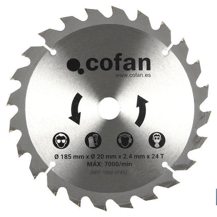 Discos de corte con 24 dientes Cofan · Imagen de la familia