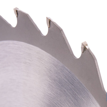Hoja de sierra circular para madera Ø185 mm con 24 dientes | Compatible con sierras circulares | Corte limpio en madera, plástico y metal blando