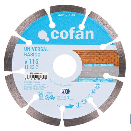 Discos de Diamante General de obra universal base Cofan · Imagen de la familia