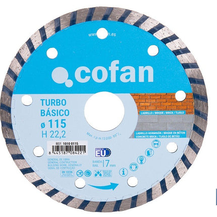 Discos de diamante General de obra turbo base Cofan · Imagen de la familia