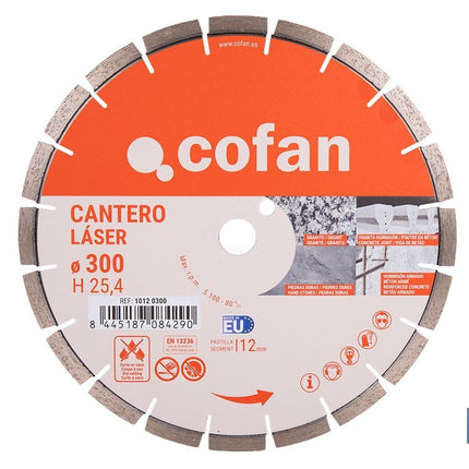 Discos de Diamante modelo cantero profesional Cofan