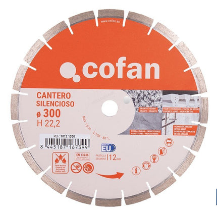 Disco Diamante Cantero Silencioso Cofan