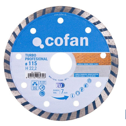 Discos de Diamante General de Obra Universal Cofan · Imagen de la familia