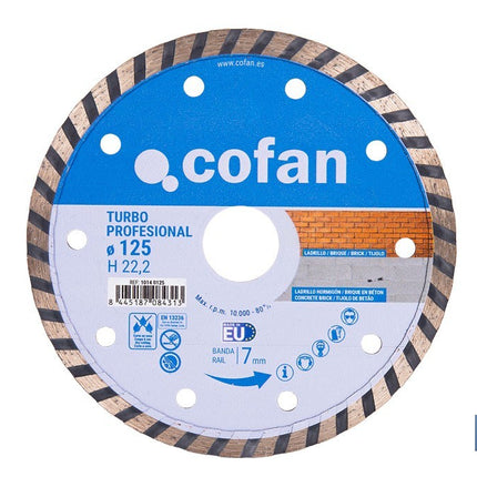 Discos de Diamante General de Obra Universal Cofan