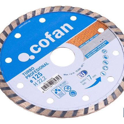 Discos de Diamante "General de Obra" Universal Cofan · Foto del fabricante