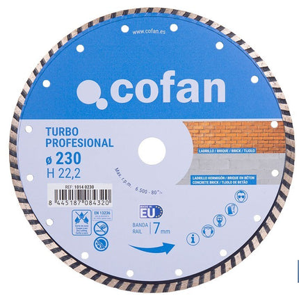Discos de Diamante General de Obra Universal Cofan