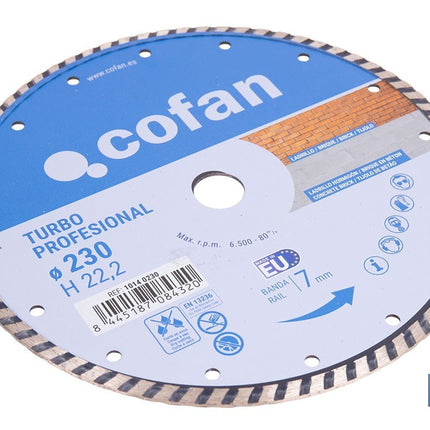 Discos de Diamante "General de Obra" Universal Cofan · Foto del fabricante