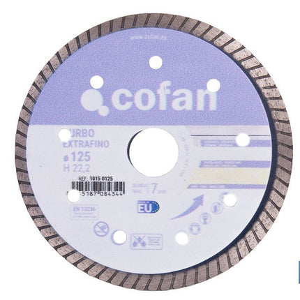 Discos de Diamante Extrafino especial material porcelánico Cofan