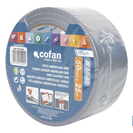 Cinta Americana · Color gris Cofan · Foto del fabricante