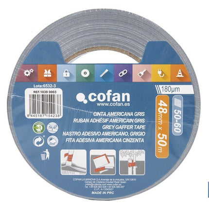 Cinta Americana · Color gris Cofan · Foto del fabricante
