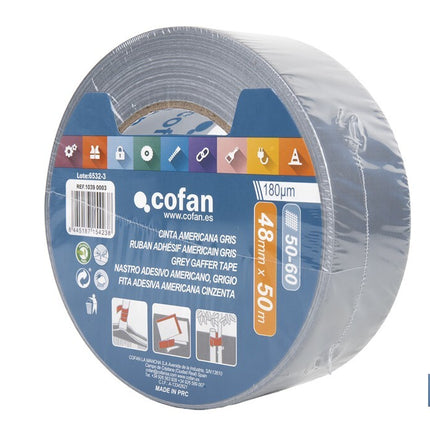 Cinta Americana · Color gris Cofan · Foto del fabricante