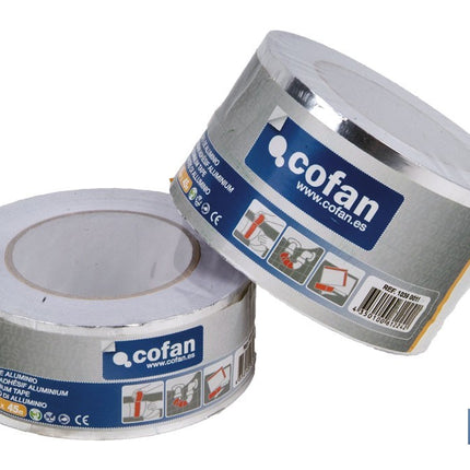 Cinta Adhesiva de Aluminio 30 Micras Cofan · Foto del fabricante