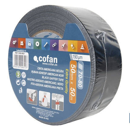Cinta Americana · Color negro Cofan · Foto del fabricante