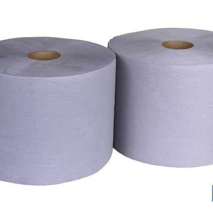 Bobina industrial | Papel ecológico | Pack de 2 Rollos | Peso rollo 3 kilos 250 metros