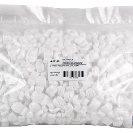 Bolsa de Chips de relleno | Contenido 0,10 m3 | Color blanco