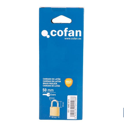 Candado de Latón Quality Plus Cofan · Imagen de la familia Cofan