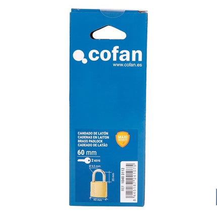 Candado de Latón Quality Plus Cofan · Imagen de la familia Cofan