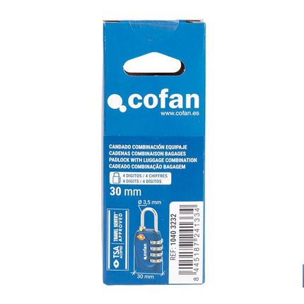 Candados Combinación Equipaje Cofan · Imagen de la familia Cofan