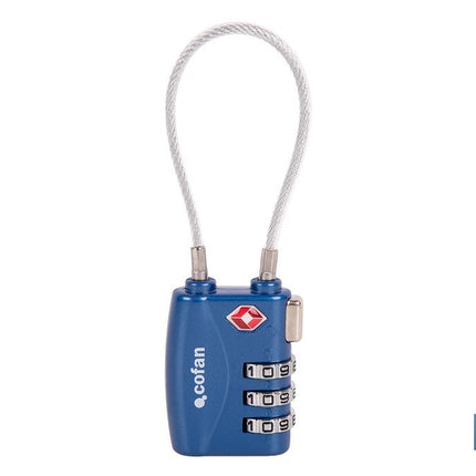 Candado Combinación Equipaje con Cable