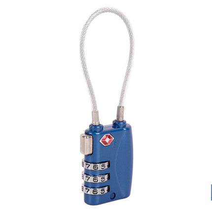 Candado Combinación Equipaje con Cable