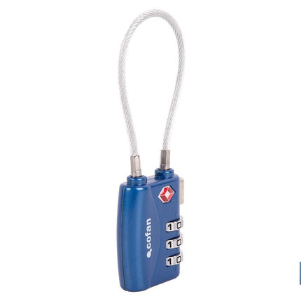 Candado Combinación Equipaje con Cable