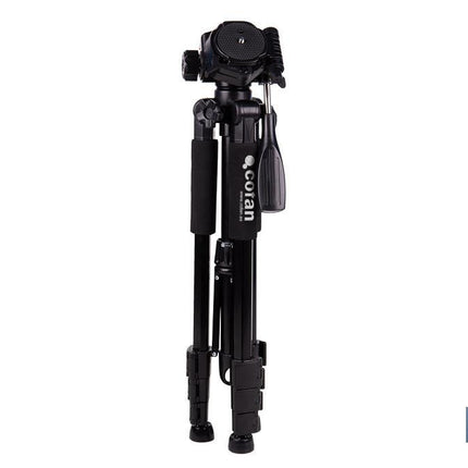 Trípode telescópico universal | 3 patas extensibles | Altura ajustable desde 49 cm hasta 149 cm | Material: ABS + aluminio | Bolsa de transporte incluida