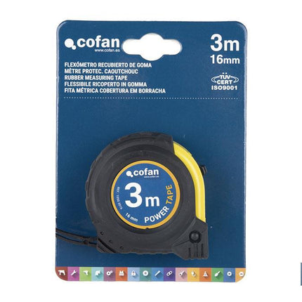 Flexómetro Recubierto de Goma Cofan · Imagen de la familia Cofan