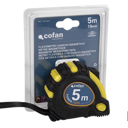 Flexómetro gancho magnético Cofan · Imagen de la familia Cofan